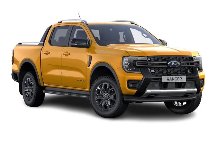 ford ranger pick up d/cab wildtrak 3.0 ecoblue v6 240 auto front view