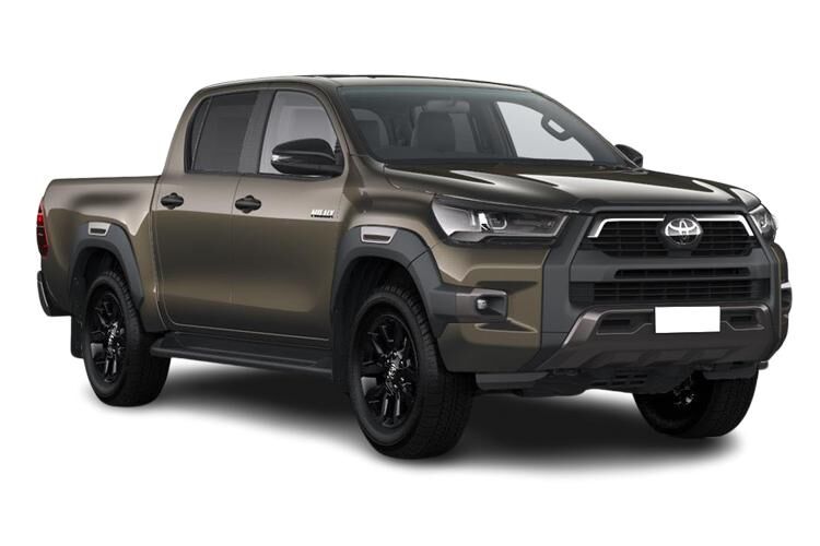 toyota hilux invincible x d/cab pick up 2.8 hybrid 48v auto front view