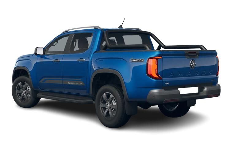 volkswagen amarok d/cab pick up panamericana 3.0 v6 tdi 240 4m auto back view