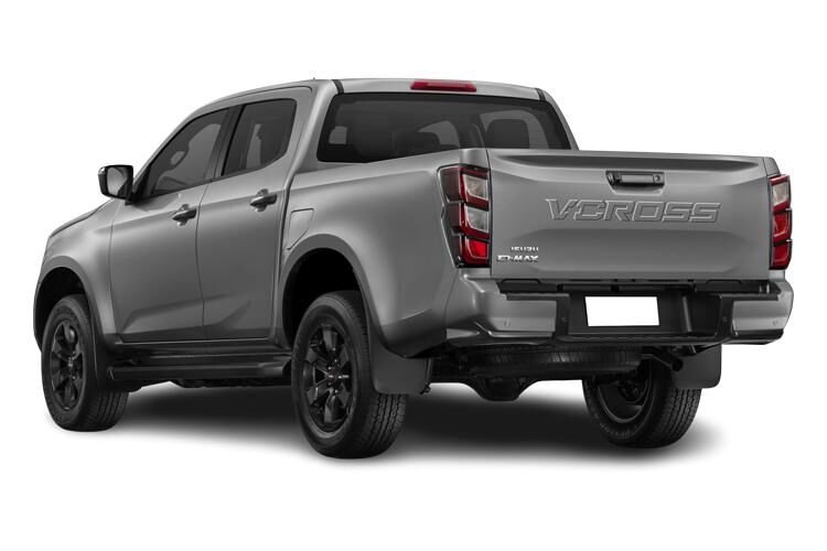 isuzu d-max 1.9 v-cross commercial 4x4 auto back view