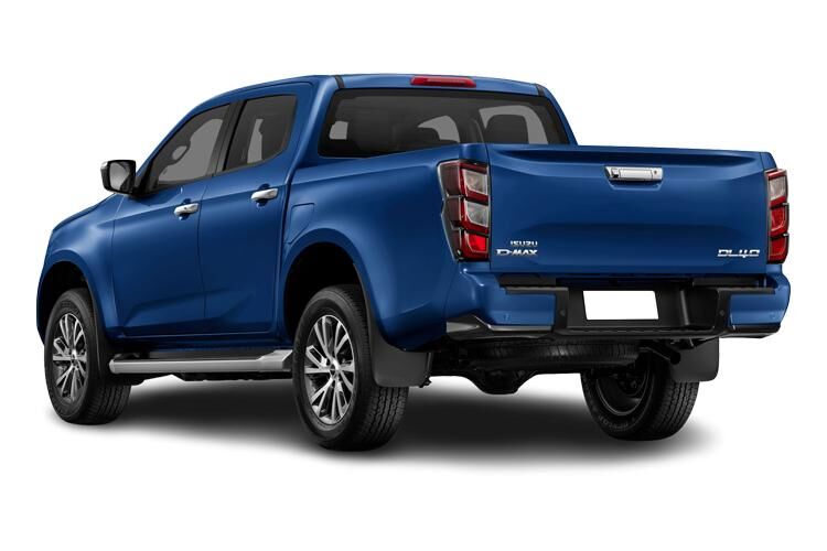 isuzu d-max 2.2 dl40 double cab 4x4 auto back view