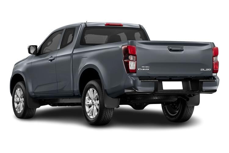 isuzu d-max 2.2 dl40 extended cab 4x4 auto back view