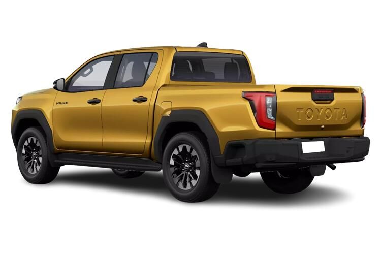 toyota hilux active d/cab pick up 2.8 d 48v auto back view