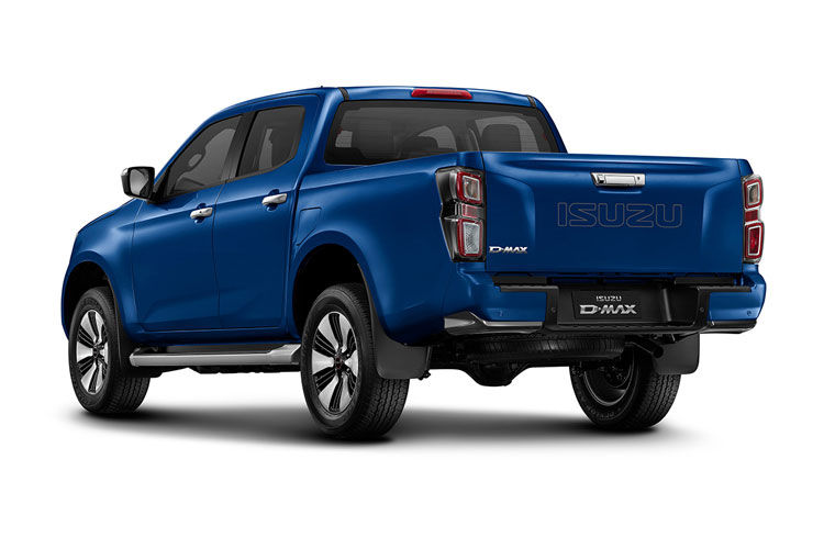 isuzu d-max 1.9 dl20 extended cab 4x4 auto back view