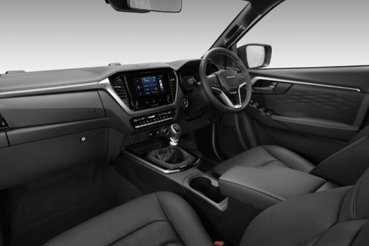 isuzu d-max 2.2 dl40 double cab 4x4 auto inside view