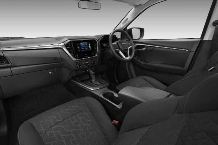 isuzu d-max 2.2 dl40 extended cab 4x4 auto inside view