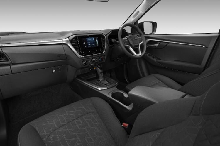 isuzu d-max 2.2 utility single cab 4x4 inside view